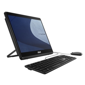 All-in-One ASUS ExpertCenter E1, E1600WKAT-BMR296M / 90PT0391-M01KD0, ecran 15.6 inch FHD (1920x1080) 16:9 LCD TN 60Hz glossy touch screen, luminozitate 250 nits, contrast 500:1, unghi vizualizare 90/60 grade, timp raspuns 10/20ms, screen-to-body ratio
