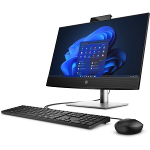 All-in-One Business HP ProOne 440 G9 cu procesor Intel Core i5 14500T pana la 4.8 GHz, 24 inch, FHD, 16 GB, Intel UHD 770, FreeDos, Black, 1 an Garantie - Img 2