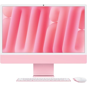 Apple iMAC 24" Retina 4.5k/ Apple M4 (CPU 10-core, GPU 10-core, Neural Engine16-core)/16GB/1TB - Pink - INT KB (2024) (Cto from MWV53RO/A)