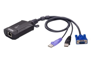 ATEN CN800-AT. Tastatură de tip port: USB, Mouse tip de port: USB. Rezoluţia maximă: 1920 x 1200 Pixel. Culoarea produsului: Negru, Purpuriu, Material carcasă: Din material plastic. Sursă de alimentare: DC, Consum de energie (tipic): 3,47 W. Lățime: 56,6