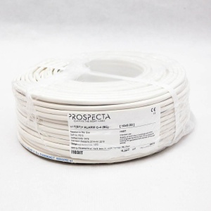 Cablu alarma 10 x 0.22 premium, cupru 100%, cod: I103IT, Li-Y(ST)Y, made in Italy, utilizare pentru sisteme de alarma, manta exterioara PVC alb, ecranare: folie de aluminiu laminata, raza de curbura 10x diametru, Peak Operating Voltage 250, Voltage
