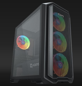 Carcasa AQIRYS WEZEN, RGB, Mid Tower, Black - Img 3
