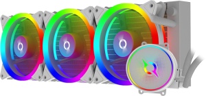Cooler Procesor AQIRYS AQUARIUS 360 AIO, Lichid, 3 ventilatoare, aRGB