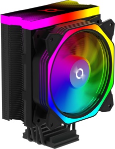 Cooler Procesor AQIRYS URANUS ARGB, Aer, 12 cm, aRGB - Img 3