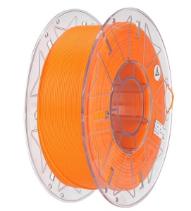 CREALITY HYPER PLA RFID 3D Printer Filament, Orange, Temperatura printare: 200-220 grade celsius, Diametru filament: 1.75mm, Tensile strength: 52.99MPa, Bending strenght:92.38Mpa Dimensiuni rola filament: Diametru 200mm, inaltime 70mm, gaura centrala