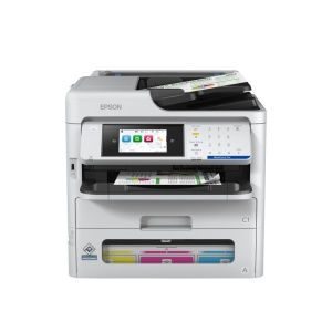 EPSON WF-PRO EM-C800RDWF A4 INKJET MFP, Viteza printare: 25ipm, Alimentare hartie: 250 coli, Interfata: USB, WI-FI, Retea, DADF 50 coli, 30ipm, Ecran 4.3", Dimensiuni: 425x535x513mm, optional: sertar hartie 500 coli (max 3).