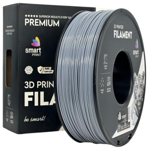 Filament 3D Smart Print, Diamentru 1.75mm, Greutate: 1KG, Culoare: Gri, Material: ASA, Temperatura: 220-250c.