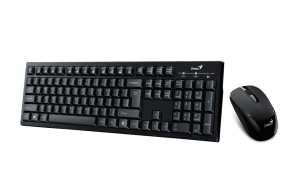 Kit wireless tastatura si mouse Genius KM-8101, taste numerice, negru - Img 2