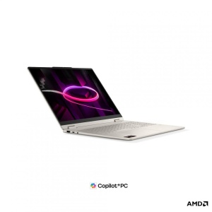Laptop Consumer Lenovo Yoga 7 2-in-1 16AGP11 Copilot+ PC, cu procesor Ryzen AI 7 445, 16'' OLED, 24 GB LPDDR5x-SDRAM, 1 TB, AMD Radeon 840M, Fara OS, 3 ani Garantie - Img 3