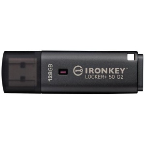Memorie USB Flash Drive Kingston 128GB IronKey Locker+ 50 G2