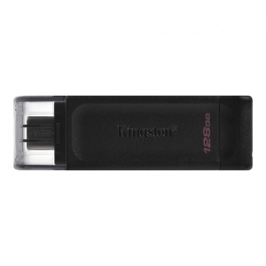 Memorie USB Kingston DataTraveler 70 128GB, USB 3.2, Negru