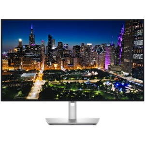 Monitor Commercial Dell U3225QE, 31.5", 3840 x 2160 pixeli, Silver-Black, 3 ani Garantie