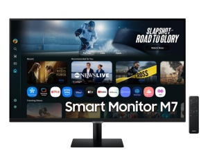 Monitor Samsung 32" LS32FM700UUXDU, Diagonal (inch): 32, Diagonal (cm): 81, Aspect ratio: 16:9, Panel: VA, Resolution: 3840x2160, Refresh Rate: 60Hz, Response time GtG: 4ms, Brightness (max): 300 cd/m², Contrast (static) : 3000:1, Viewing angle: 178/178,