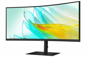 Monitor Samsung 34" LS34C652UAUXEN, Curvature: 1000R, Diagonal (inch): 34, Diagonal (cm): 86, Aspect ratio: 21:9, Panel: VA, Resolution: 3440x1440, Refresh Rate: 100Hz, Response time GtG: 5ms, Brightness (max): 350 cd/m², Contrast (static) : 4000:1, - Img 3