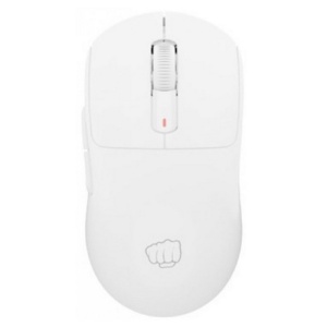 Mouse gaming wireless Fury Tanto T4 rezolutie 12000DPI, senzor Pixart PAW3311, switch Huano Purple 90M, alb