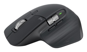 Mouse Logitech MX Master 3S, Wireless/Bluetooth fara fir, rezolutie 8000 DPI, optic, butoane/rotite 7, graphite/negru - Img 7