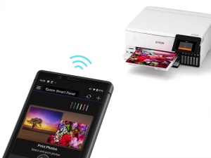 Multifunctional inkjet color CISS Epson L8160, dimensiune A4 (Printare, Copiere, Scanare), viteza 16ppm alb-negru, 12ppm color, rezolutie 5760x1440 dpi, alimentare hartie 100 coli, scanner CIS rezolutie 1200x4800 dpi, interfata: USB 2.0, Wireless,retea, - Img 8