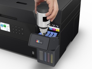 Multifunctional inkjet EPSON EcoTank CISS L6370, format A4, Color, Duplex, USB + LAN - Img 3
