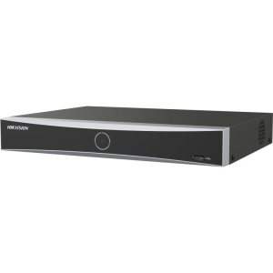 NVR Hikvision 16 canale AcuSeek K Vpro DS-7616NXI-K1/VPRO; 3-ch@12 MP or 5-ch@8 MP or 10-ch@4 MP or 20-ch@1080p decoding capacity, H.265 +/H.265/H.264+/H.264, iesiri: HDMI/VGA, 1x SATA max 16TB pe HDD, AI by NVR: Facial recognition, perimeter protection,