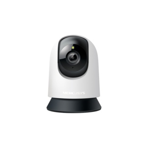 Pan/Tilt Home Security Wi-Fi Camera SPEC:2K (2304x1296), 2.4 GHz, Horizontal 360º FEATURE: Pan/Tilt, Smart Detection and Notifications (motion, person, baby crying), Motion Tracking, Sound and Light Alarm, Remote Control, Two-Way Audio, Voice Control