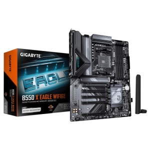 Placa de baza Gigabyte B550 X EAGLE WIFI6E, Socket AM4, DDR4, ATX
