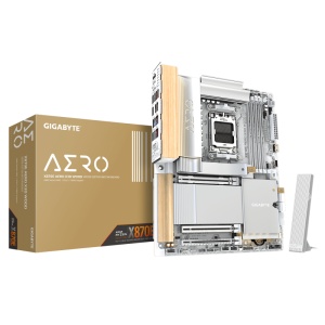 Placa de baza Gigabyte X870E AERO X3D WOOD, Socket AM5, DDR5, ATX