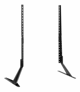 Stand TV masa Akai, diagonala display 23"-75", VESA min. 200x200, VESA max. 800x400, suporta pana la 40kg, interval inaltime 673/735mm, negru - Img 2