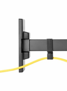 Suport de perete Akai cu inclinatie +5/-12°, diagonala display 13"-42", VESA min. 75x75, VESA max. 200x200, suporta pana la 20kg, distanta fata de perete max 190mm, negru - Img 6