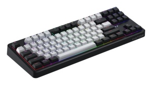 Tastatura mecanica wirelss Hator Rockfall 3 Mecha TKL conectivitate USB, pollingrate 1000Hz, iluminare RGB cu functia de a customiza fiecare tasta individual, tip switch HATOR Aurum Orange Linear rev.1.0, durata de viata switch 70M de clickuri, durata de - Img 5