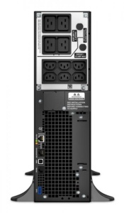 UPS APC Smart-UPS SRT online dubla-conversie 5000VA / 4500W 6 conectori C13 4 conectori C19 extended runtime convertibil rack, baterie APCRBC140,optional extindere garantie cu 1/3 ani (WBEXTWAR1YR-SP- 05/WBEXTWAR3YR-SP-05),3 ani garantie echipament si 2