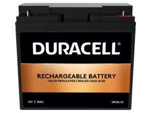 Baterie auto Duracell, voltaj 12V 18Ah VRLA, capacitate 18000 mAh