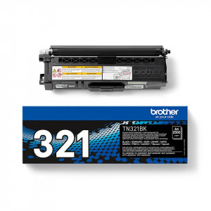 Brother TN-321BK TN321BK cartus toner negru original OEM pt HL-L8250CDN/HL-L8350CDW/DCP-L8400CDN/DCP-L8450CDW/MFC-L8650CDW/MFC-L8850CDW - 2500 pag - Img 3