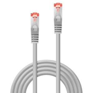 Cablu retea Lindy LY-47345, 3m Cat.6 S/FTP Cable, Grey - Img 2