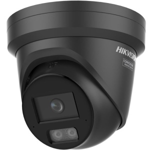 Camera de supraveghere IP Turret 4MP Hikvision DS-2CD2347G3- LI2UY(2.8MM)/BK, lentila fixa 2.8mm, iluminare min: Color: 0.0005 Lux @ (F1.0, AGC ON),0 Lux cu lumina alba: 40m, IR 30m, microfon incorporat, slot card de memorie: microSD/microSDHC/microSDXC