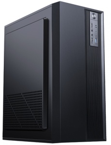 Carcasa gaming Serioux Classic01, fara sursa, tip middle tower, USB2.0x+HD Audio,USB3.0, porturi rezervate pentru ventilator: fata 2x120mm ventilatoareARGB (incluse), spate:1x120mm ventilator negru, controler 4 porturi,drive bays: HDD de 3.5'' x1, SSd - Img 2