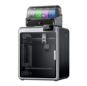 CREALITY K2 PRO Combo FDM 3D PRINTER, include un sistem CFS multi- filament, Suporta maxim 4 x CFS - 16 culori, Tehnologie: FDM, volum printare: 300 x 300 x 300mm, Dimensiuni produs: 445 × 477 × 573 mm, 23.7kg, Viteza printare: 600 mm/s, Accelerare: - Img 3