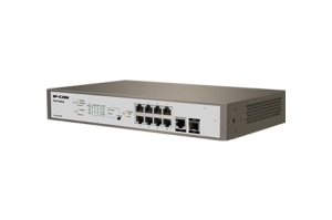 IP-COM PRO-S8-150W, 8 x 10/100/1000 Base-T Ethernet ports(PoE), 1 x 10/100/1000 Base-T Ethernet port(data), 1 x 1000 Base-X SFP port, Standards&Protocols: IEEE802.3、IEEE802.3u、IEEE802.3ab、IEEE802.3z、 - Img 4