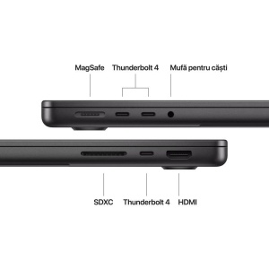 MacBook Pro 14.2"/Apple M5 (CPU 10-core, GPU 10-core, Neural Engine 16-core)/16GB/1TB - Space Black - INT KB (No Adapter) - 2025 - Img 3