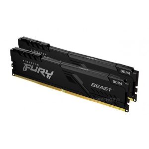 Memorie RAM Kingston DDR4 32GB 3200Mhz CL16 1.35V Dual Channel Kit Fury Beast RGB Black XMP - Img 3