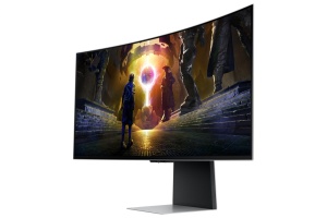 Monitor Samsung 34" LS34DG850SUXDU, Curvature: 1800R, Diagonal (inch): 34, Diagonal (cm): 86, Aspect ratio: 21:9, Panel: OLED, Resolution: 3440x1440, Refresh Rate: 175Hz, Response time GtG: 0.03ms, Brightness (max): 250 cd/m², Contrast (static) : 1M:1, - Img 4