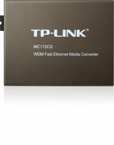 "Omada 10/100 Mbps RJ45 to 100 Mbps Single-mode SC WDM Bi-Directional Fiber Converter PORT: 1× 100Mbps SC Port, 1× 10/100M RJ45 Port (Auto MDI/MDIX) SPEC: Full-duplex, Tx:1310 nm, Rx:1550 nm, Up to 20 km, Chassis TL-MC1400 rack-mountable"