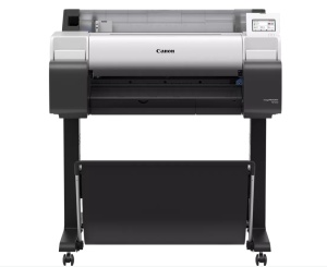 Plotter Canon imagePROGRAF TM-240 24"(610mm), format A1, 5 culori, rezolutie max 2400x1200dpi, memorie 2GB, limbaje de imprimare: HP-GL/2, HP RTL, JPEG (Ver. JFIF 1.02), CALS G4 (submission via FTP only)), display LCD 4.3", interfata: USB 2.0,