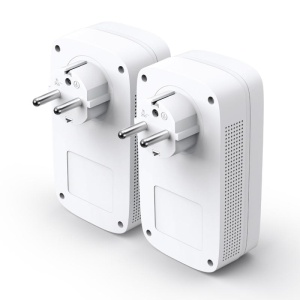 Tp-link AV1200 3-Port Gigabit Passthrough Powerline Starter Kit, 1200Mbps Powerline Datarate, Line-Neutral/Line-Ground 2*2 MIMO, 3 Gigabit Ethernet ports, HomePlug AV2, Green Powerline, Plug and Play, Twin Pack - Img 4