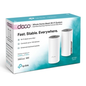 TP-Link Sistem Mesh Wi-Fi pentru întreaga casă AC1200, DECO E4(2-PACK);2 10/100Mbps WAN/LAN Ports, 1 Power Port, SDRAM: 128 MB, Flash:16 MB, 2 internal dual-band antennas per Deco unit, Standarde Wireless:IEEE 802.11 ac/n/a 5 GHz, IEEE 802.11 b/g/n 2.4 - Img 7