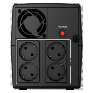 UPS NJOY Keen 1500, 1500\VA/900W, Line-interactive, 4 Prize Schuko cu Protectie, Repornire Automata, Reglaj Automat al Tensiunii - Img 2