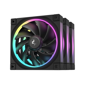 Ventilatoare DEEPCOOL FL12-3in1 120mm, CFM 55, presiune 2.82 mmAq, viteza de rotatie 500-2150 RPM +/- 10%