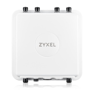 WAX655E, 802.11ax 4x4 Outdoor Access Point external Antennas (not included), Single Pack exclude Power Adaptor, 1 year Nebula Pro pack license bundled, EU and UK, UNIFIED AP, ROHS