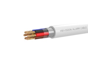 Cablu alarma Hikvision DS-1AC6APL1; 6 fire: 6×0.22 mm2, rezistenta foc: CPR Eca, 25AWG, material cupru integral, rola 100m.