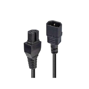 Cablu alimentare Lindy C14 to C15, lungime 5m, material PVC & PBT, negru