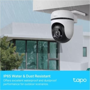 Camera Supraveghere WIFI Tp-link, wireless Tapo C500, Senzor 1/3", , REZOLUTIE: 1080p Full HD(1920 x 1080 px), IR 30M, standarde si protocoale: IEEE 802.11b/g/n, 2.4 GHz, raza vizuala 360° pe orizontală și 130° pe vertical, Compresie video: H.264, Frame - Img 3